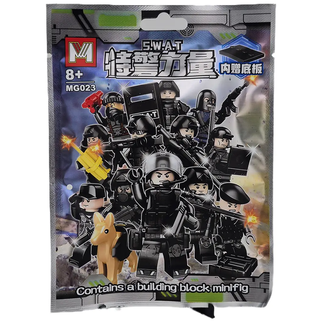 product-featured-3-1790426741621-Lego-Chance01 لگوی شانسی طرح اسوات - پلیس ویژه